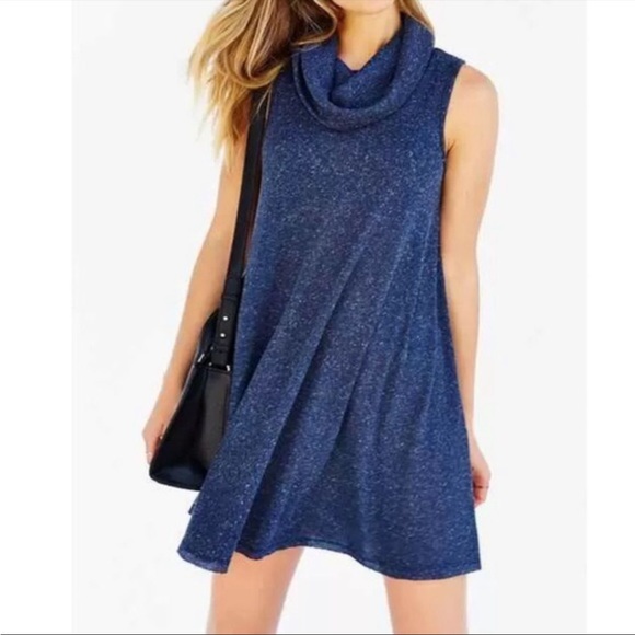 BDG Dresses & Skirts - BDG x Urban Outfitters Cowl Neck Sleeveless Shift Mini Dress